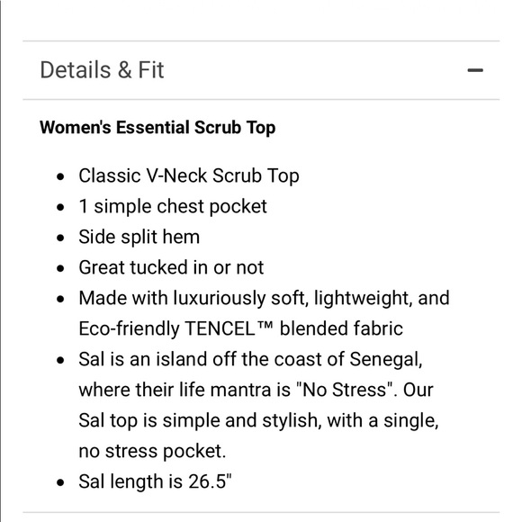 Mediclo scrub top - Picture 6 of 6